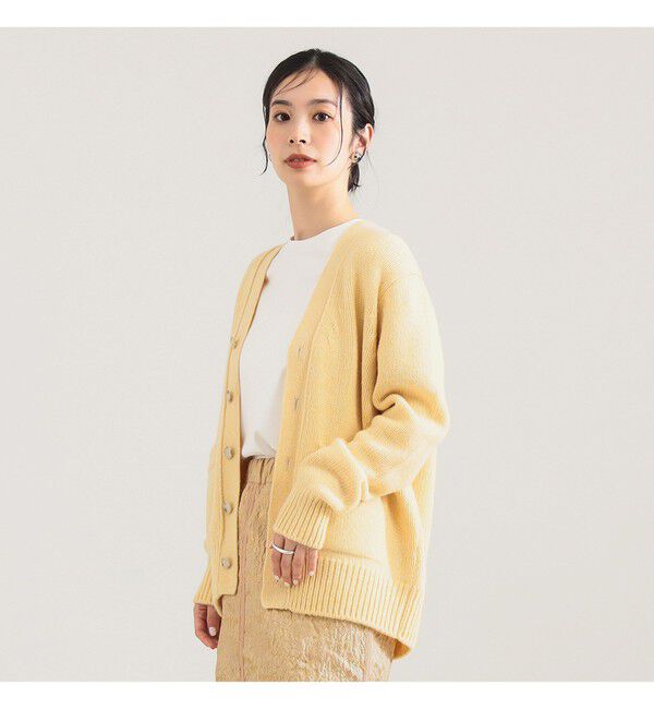 Demi-Luxe BEAMS 「【別注】SLOANE / 5ゲージ Vネック カーディガン」|ニット・セーター|
