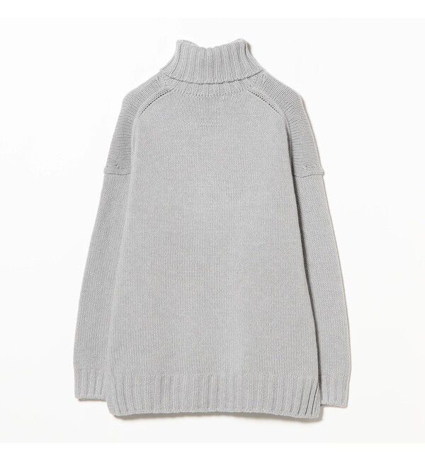 Demi-Luxe BEAMS 「【別注】SLOANE / 3ゲージ ドロップショルダー タートルネック ニット」|ニット・セーター|