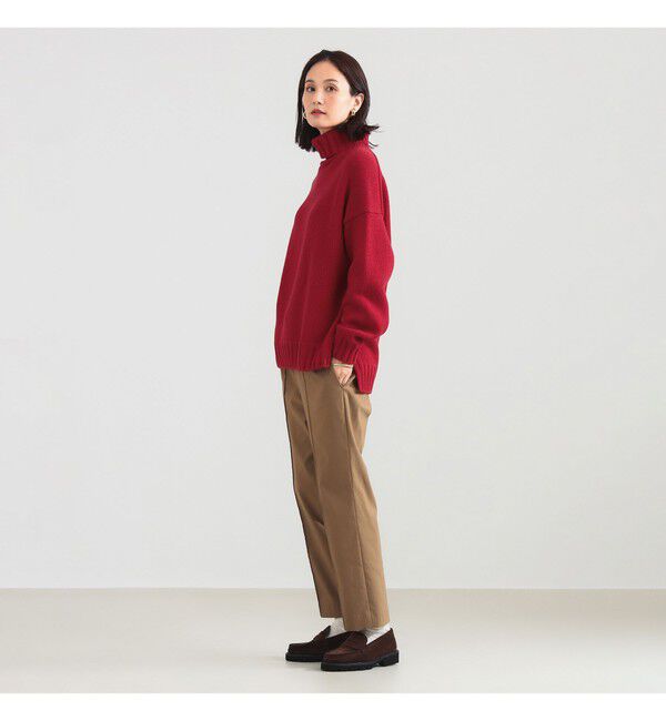 Demi-Luxe BEAMS 「【別注】SLOANE / 3ゲージ ドロップショルダー タートルネック ニット」|ニット・セーター|