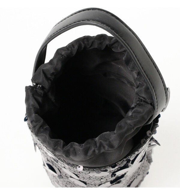 Ray BEAMS 「blicenscell / sequin buscket バッグ」|ハンドバッグ|