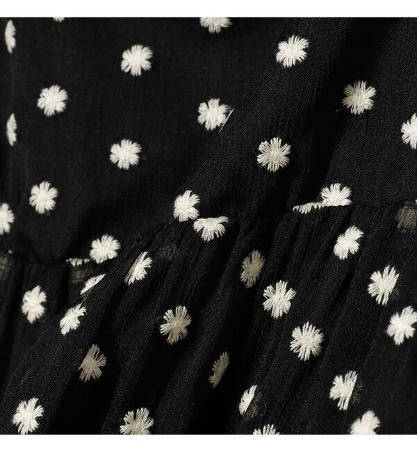 Ray BEAMS 「フラワー 刺繍 キャミ ワンピース」|ワンピース|