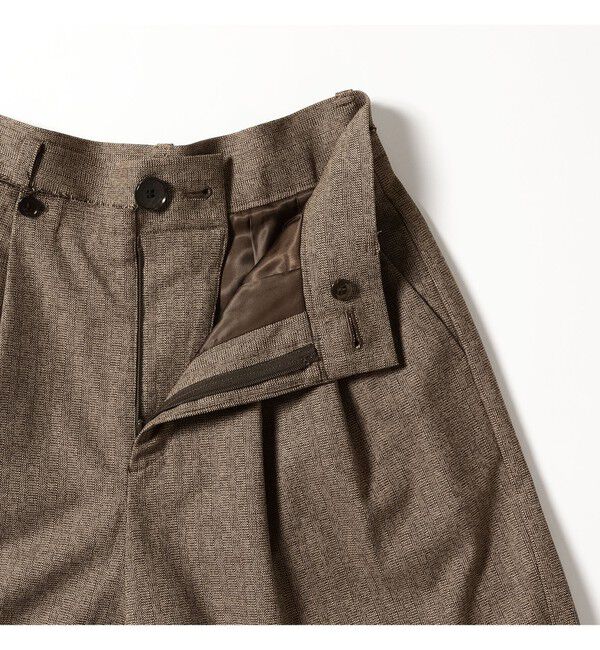 Ray BEAMS 「RBS / ヘリンボン ワイド パンツ」|チノ|