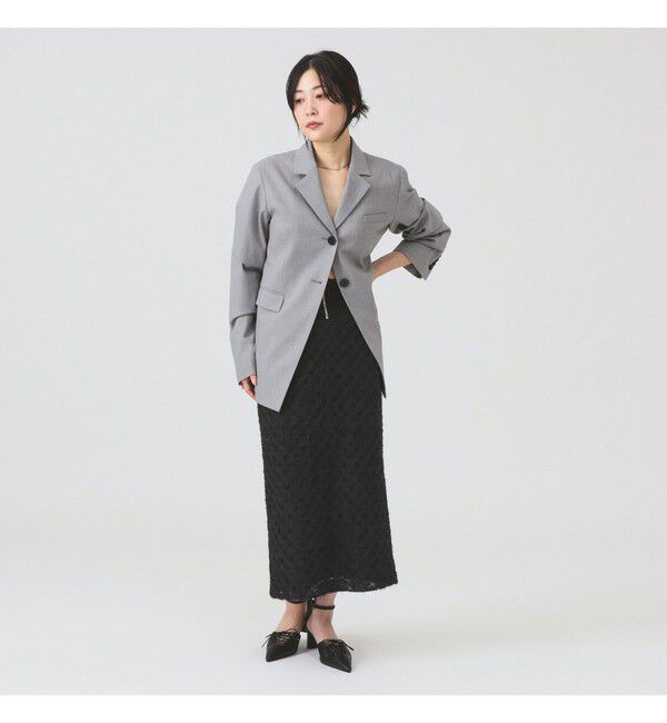 Ray BEAMS 「RBS / ヘリンボーン 2ボタン ジャケット」|テーラードジャケット|