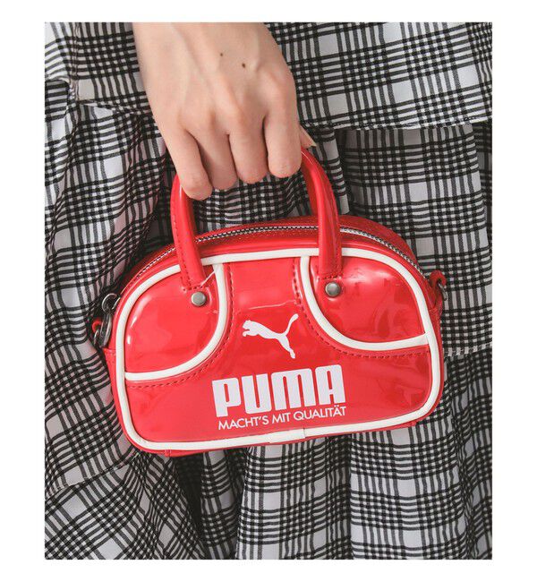 Ray BEAMS 「PUMA / マイクロ グリップ バッグ」|その他|03_PUMA_RED
