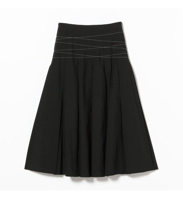 Ray BEAMS 「RBS / ボックス プリーツ ステッチ スカート」|スカート|