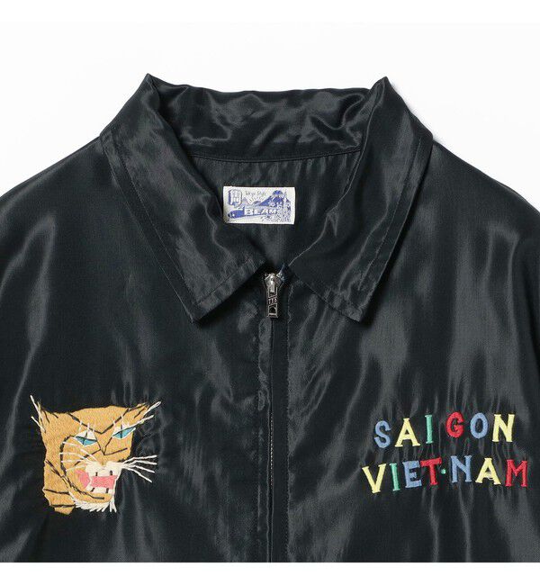 BEAMSBOY「【別注】テーラー東洋 / アセテート ベトナム ジャケット」|ブルゾン・スタジャン|