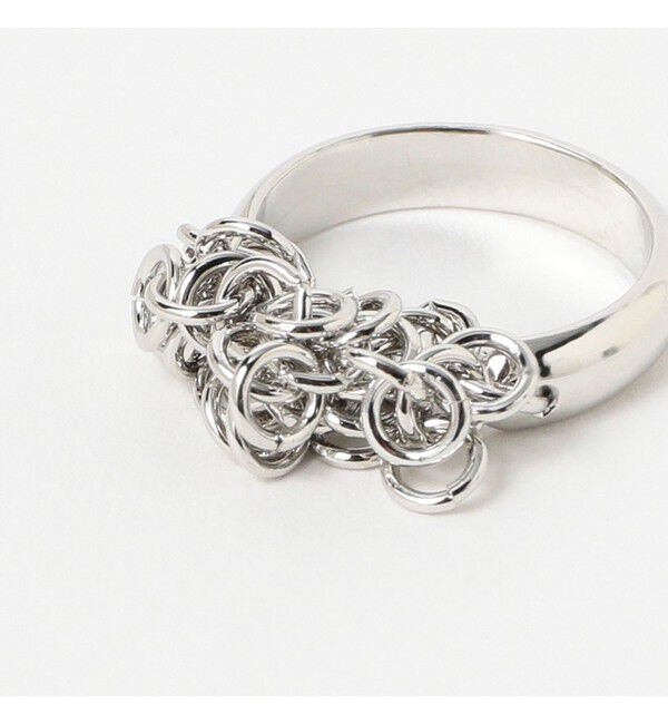 Ray BEAMS 「RBS / コネクト チェーン フリンジ リング」|リング|