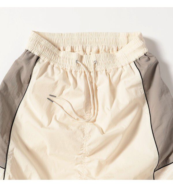 Ray BEAMS 「レース キリカエ トラック スカート」|スカート|