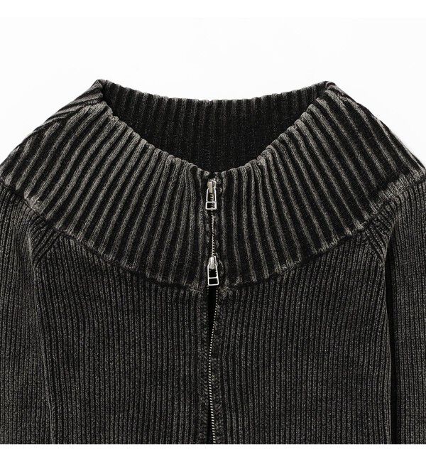 Ray BEAMS 「モールフェード ジップ カーディガン」|ニット・セーター|