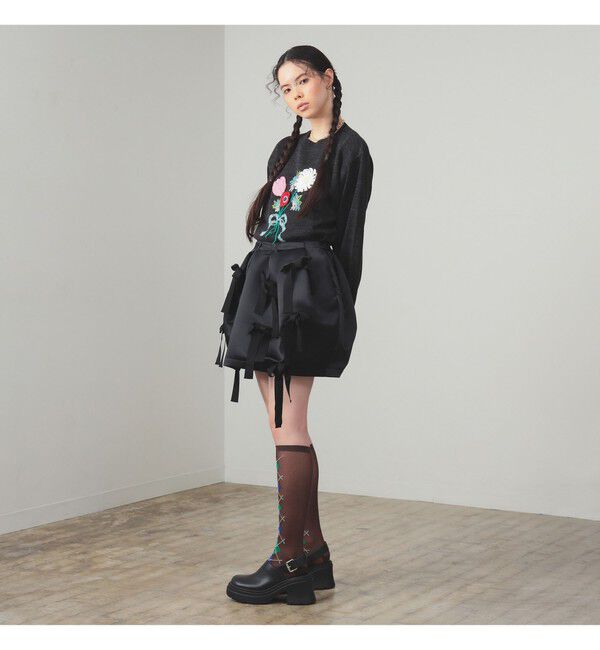 Ray BEAMS 「【別注】GIM CONTEXT / Bouquet ニット」|ニット・セーター|