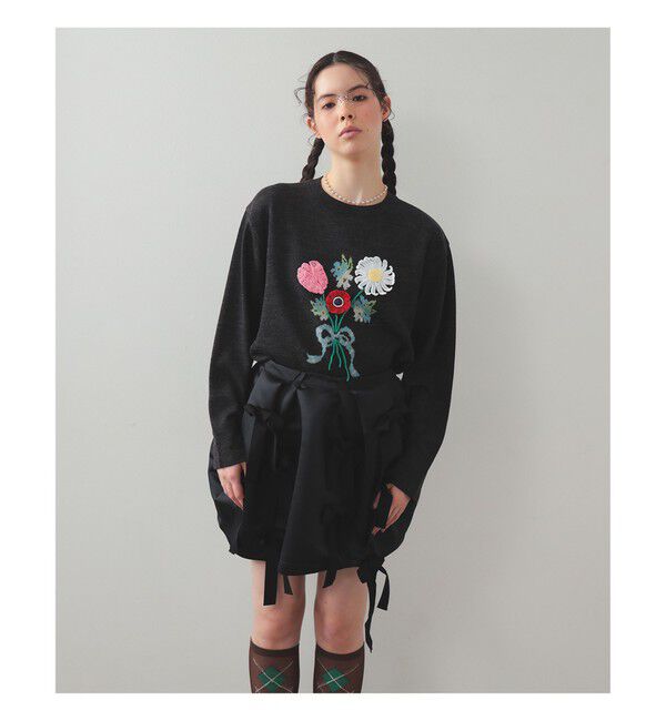 Ray BEAMS 「【別注】GIM CONTEXT / Bouquet ニット」|ニット・セーター|