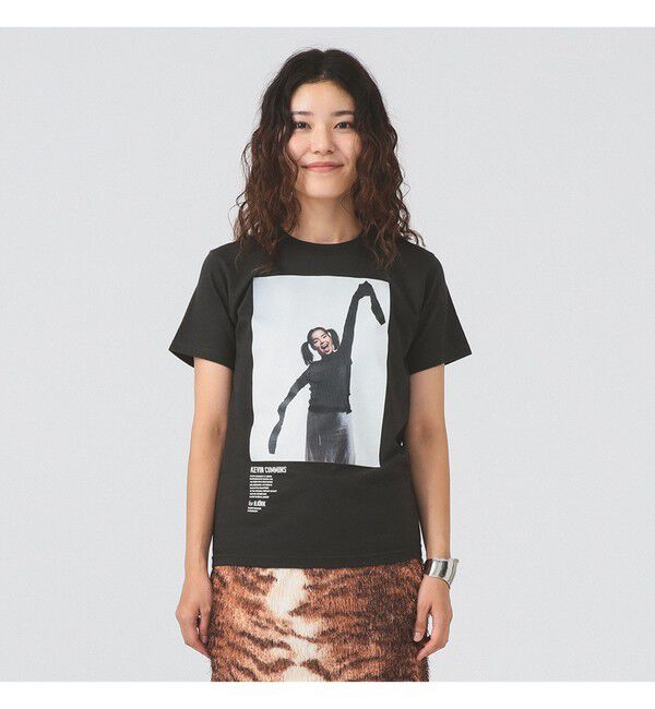Ray BEAMS 「【別注】Kevin Cummins / 「Bjork」Photo T②」|Tシャツ・カットソー|