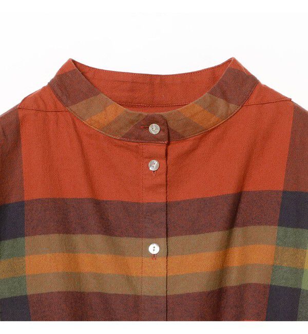 BEAMSBOY「ビッグ タータン バスク シャツ」|シャツ・ブラウス|