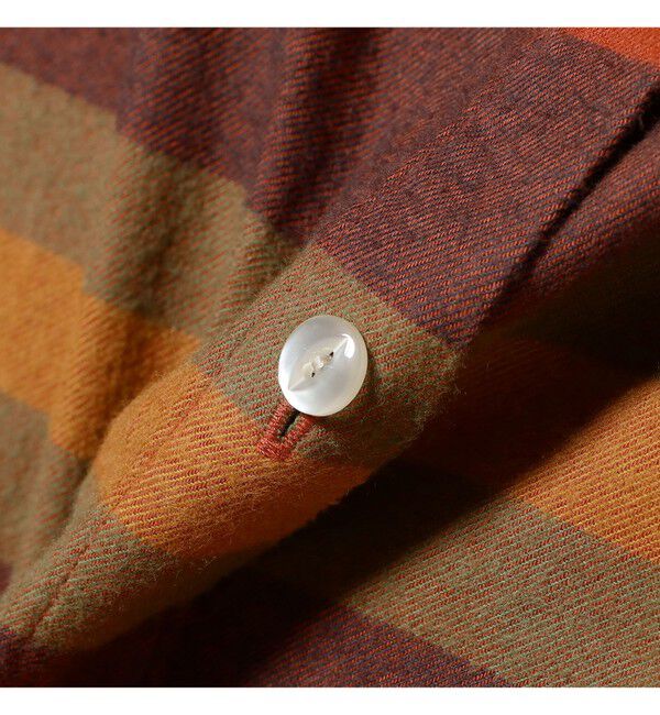 BEAMSBOY「ビッグ タータン バスク シャツ」|シャツ・ブラウス|