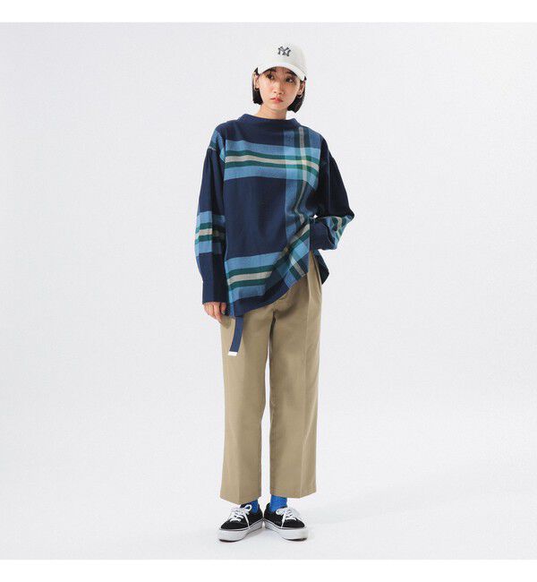 BEAMSBOY「ビッグ タータン バスク シャツ」|シャツ・ブラウス|