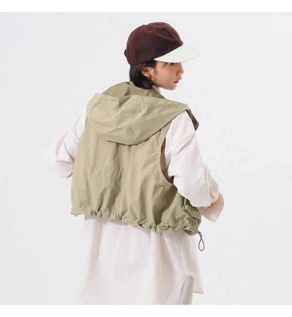 BEAMSBOY「マウンテン パーカー ベスト」|ベスト・ジレ|