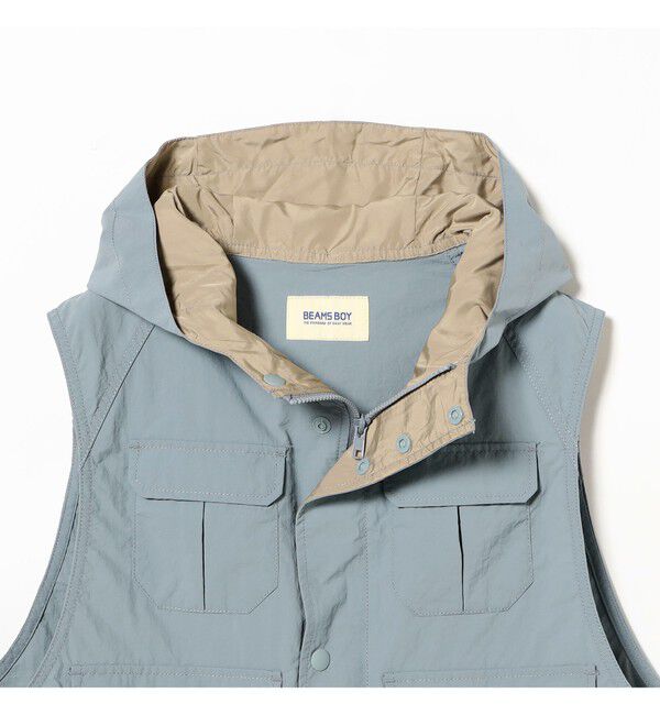 BEAMSBOY「マウンテン パーカー ベスト」|ベスト・ジレ|