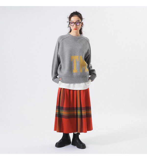BEAMSBOY「ビッグ タータン スカート」|スカート|