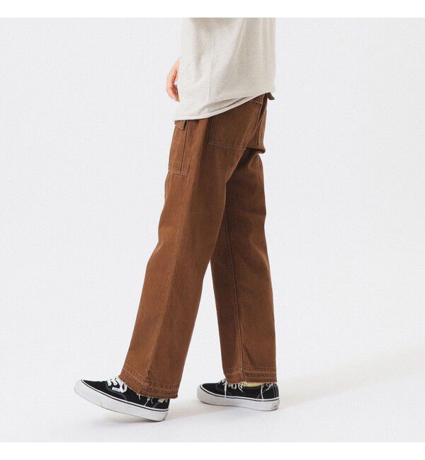 BEAMSBOY「デニム ブッシュ パンツ」|チノ|