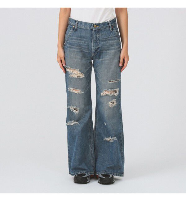 Ray BEAMS 「【別注】Lee / RIPPED JEANS」|デニム|