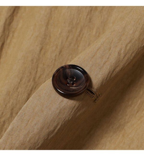 BEAMSBOY「コットン ナイロン ミリタリー ステンカラー コート」|ダッフルコート|