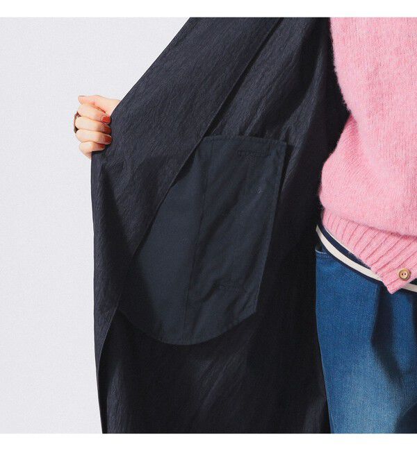 BEAMSBOY「コットン ナイロン ミリタリー ステンカラー コート」|ダッフルコート|