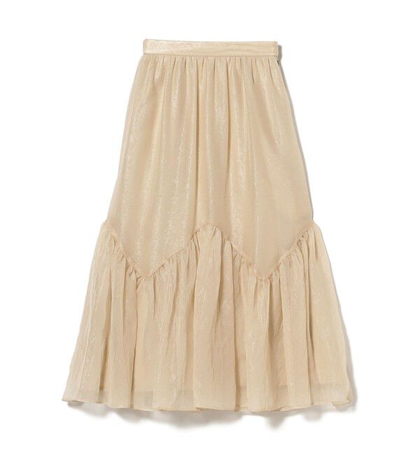 Ray BEAMS 「シアー ティアード スカート」|スカート|