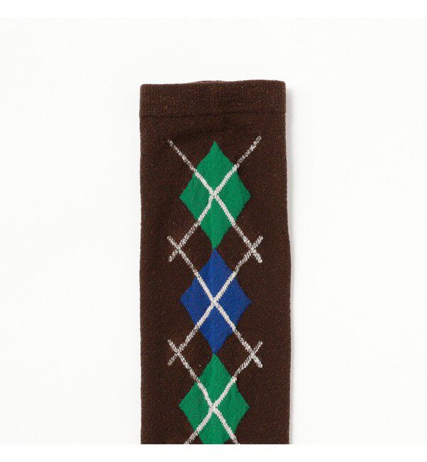 Ray BEAMS 「アーガイルシアー ソックス」|ソックス|