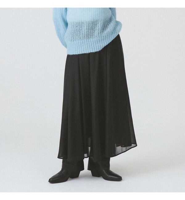 Ray BEAMS 「シアーギャザーフレアースカート」|スカート|