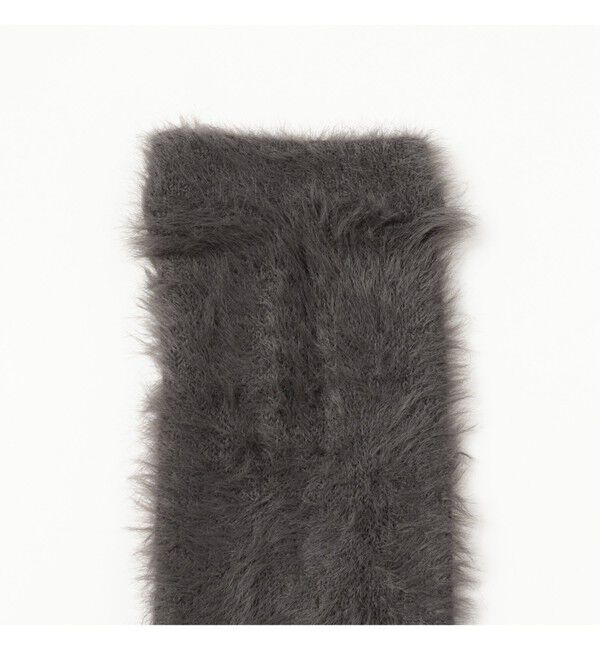 Ray BEAMS 「フェイク ファー レッグ ウォーマー」|ソックス|