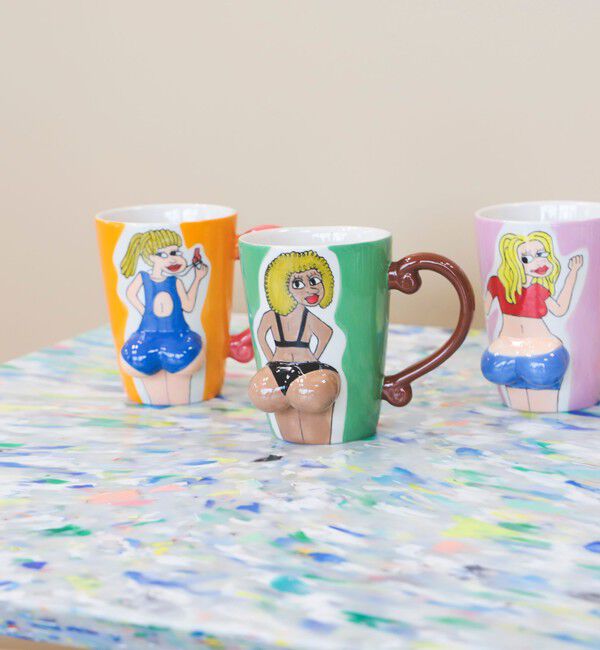 BEAMS「Meelarp / BIG BOOTYS マグカップ」|食器・キッチングッズ|