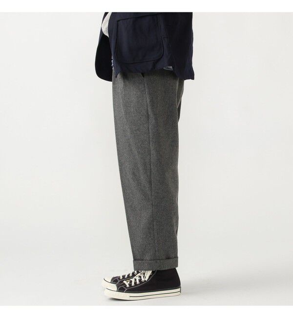 BEAMS PLUS「BEAMS PLUS / 2プリーツ フランネル トラウザーズ」|その他|