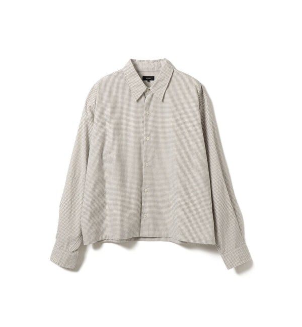 BEAMS「ショート スリットシャツ」|シャツ・ブラウス|SAND