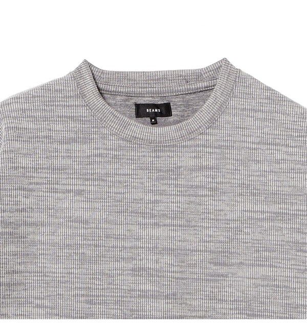 BEAMS「ダブルフェイス リブ ロングスリーブ」|Tシャツ・カットソー|