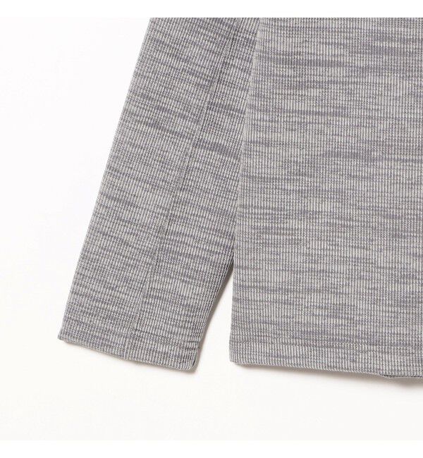 BEAMS「ダブルフェイス リブ ロングスリーブ」|Tシャツ・カットソー|