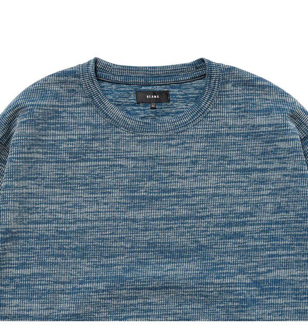 BEAMS「ダブルフェイス リブ ロングスリーブ」|Tシャツ・カットソー|