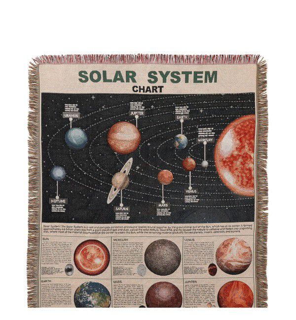 BEAMS「bPr BEAMS / SOLAR SYSTEM スローケット」|トイレタリー・ランドリーグッズ|