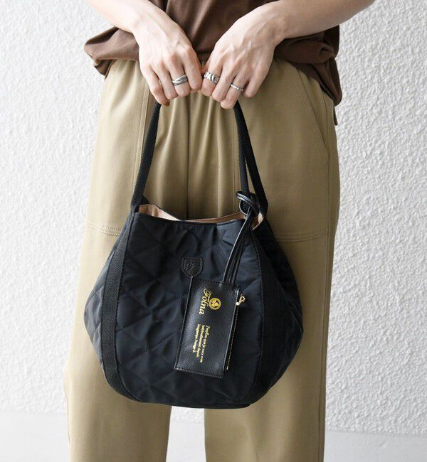 SHIPS any「《一部追加予約》【SHIPS any別注】Folna: 2WAY キルティング バッグ」|トートバッグ|