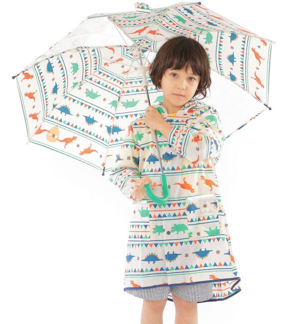 SHIPS KIDS「Wpc.:キッズ レインコート」|レインコート|グリーン