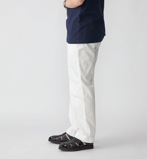 SHIPS「SHIPS STANDARD: GIZAコットン ツイル M-41 チノパンツ」|チノ|