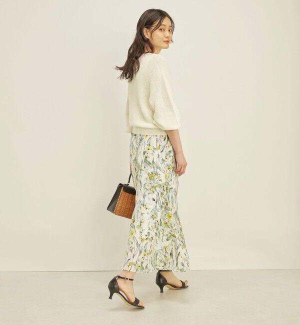 SHIPS for women「〈手洗い可能〉ペーパー コットン ワイド プルオーバー」|ニット・セーター|