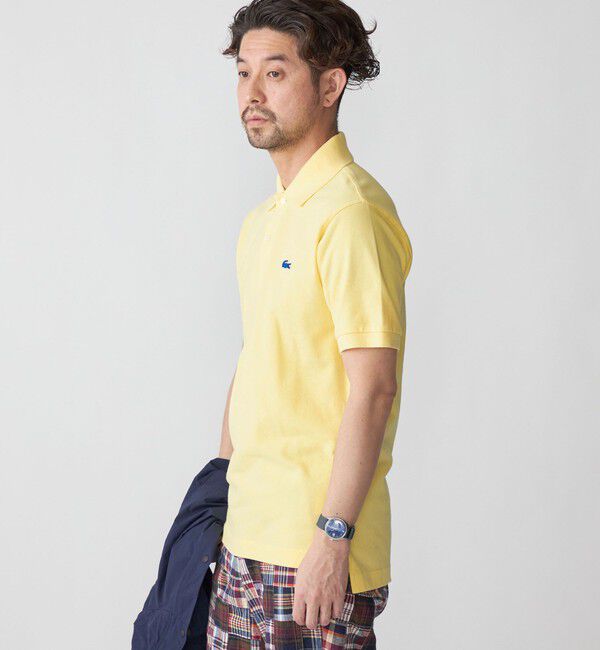 SHIPS「【SHIPS別注】LACOSTE: NEW 70's ドロップテイル ポロシャツ」|Tシャツ・カットソー|