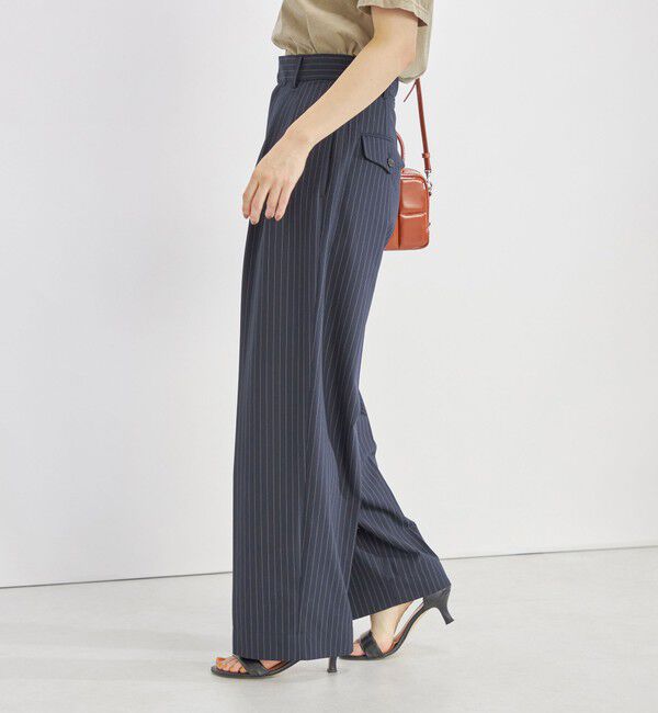 SHIPS for women「〈手洗い可能〉2タック トラウザー パンツ」|その他|