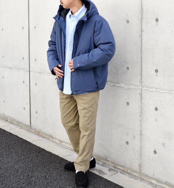 SHIPS any「SHIPS any: 〈撥水・防風等〉多機能 フード ダウン ブルゾン◇」|ダウン|