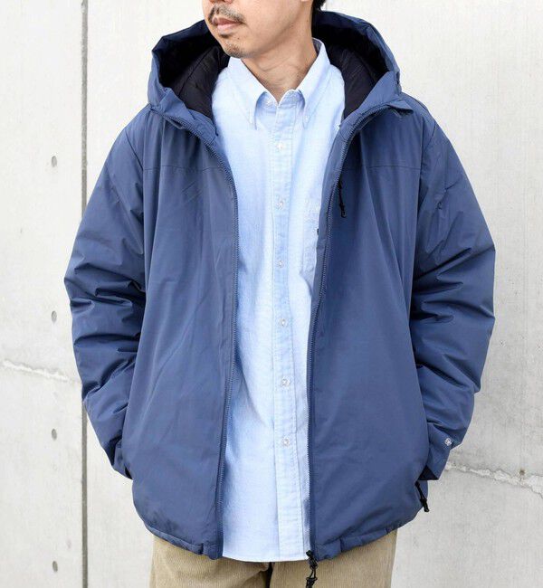 SHIPS any「SHIPS any: 〈撥水・防風等〉多機能 フード ダウン ブルゾン◇」|ダウン|