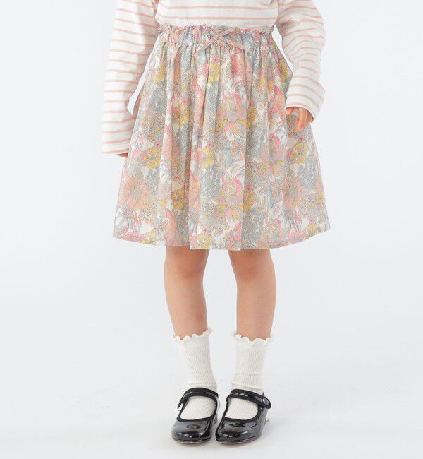 SHIPS KIDS「SHIPS KIDS:100～130cm / リバティ スカート」|フレア|