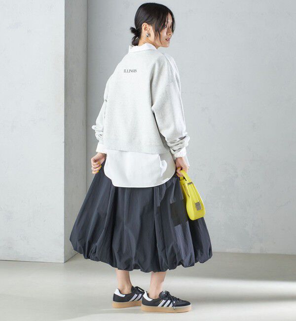 SHIPS for women「〈手洗い可能〉タック バルーン スカート 24SS ◇」|スカート|