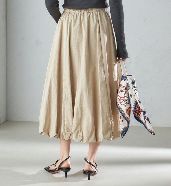 SHIPS for women「〈手洗い可能〉タック バルーン スカート 24SS ◇」|スカート|