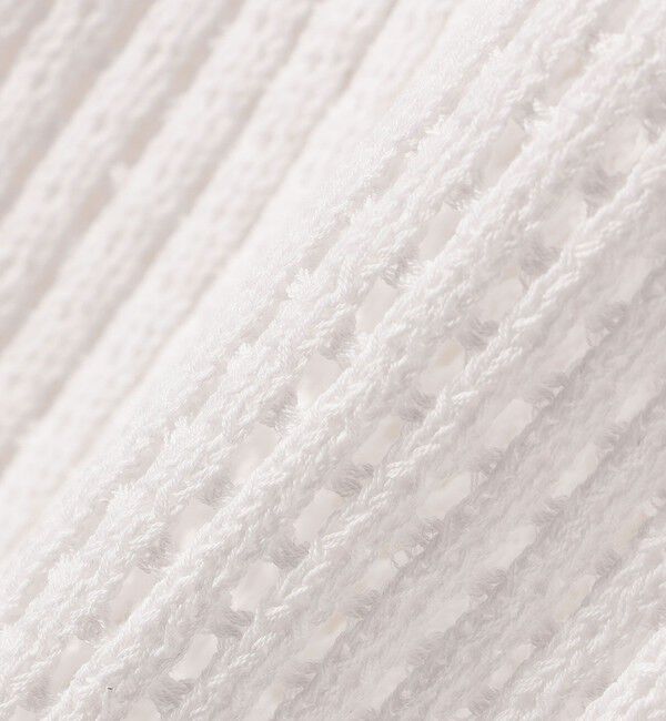 SHIPS for women「〈手洗い可能〉メッシュ 編み 前後 ２WAY ニット ベスト ◇」|ベスト・ジレ|