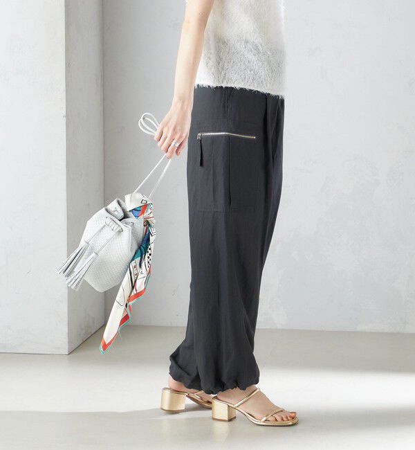 SHIPS for women「〈手洗い可能〉裾 ドロスト カーゴ パンツ ◇」|その他|